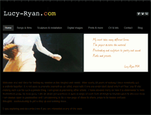Tablet Screenshot of lucy-ryan.com